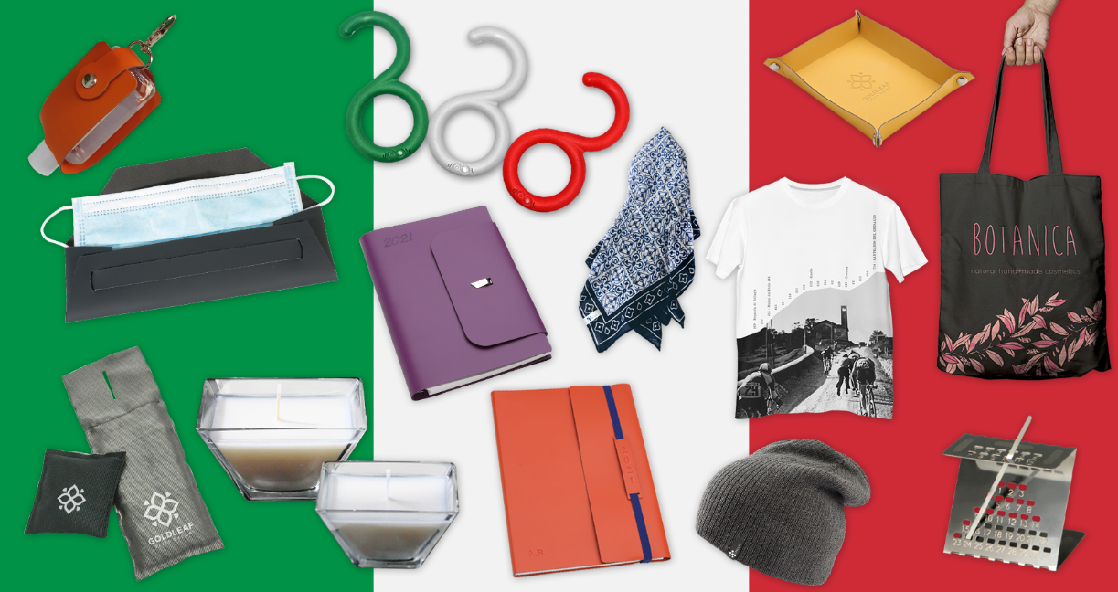 regali aziendali Natale 2020 per clienti e dipendenti realizzati in Italia e personalizzabili con logo